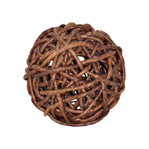 Woven Decorative 6-Inch Sphere