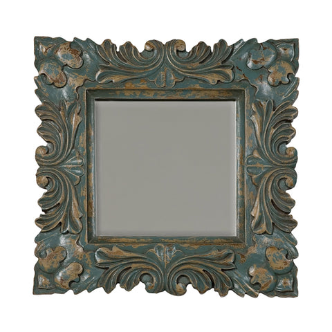 Square Baroque Mirror