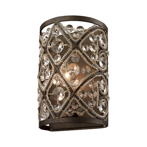 Amherst 1 Light Vanity In Antique Bronze