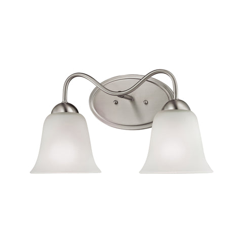 Conway 2 Light EEF Vanity In Brushed Nickel