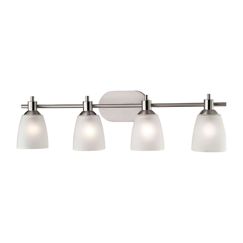 Jackson 4 Light EEF Vanity In Brushed Nickel