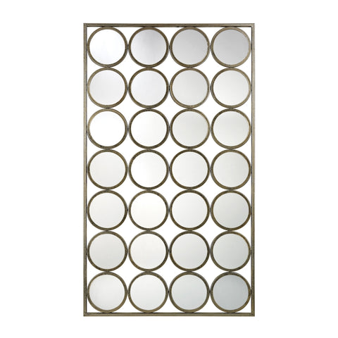 Retro Style Wall Mirror With Multiple Circular Mirrors