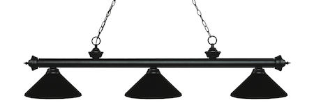 Z-Lite Riviera 3 Light Billiard Light 200-3MB-MMB