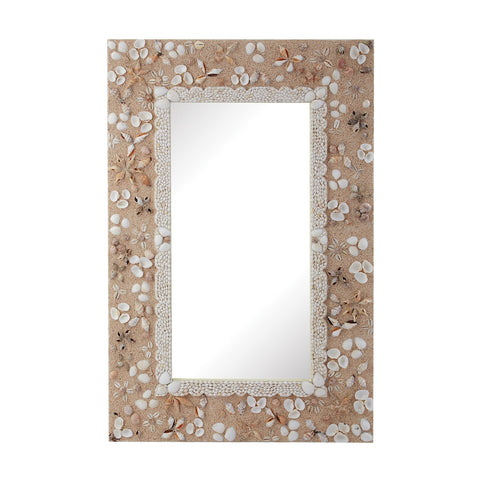 Rectangular Shell Mirror