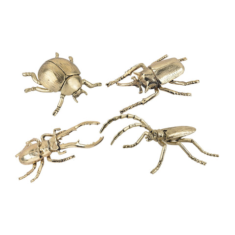 Hand Forged Gold Insects