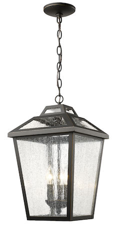 Z-Lite Bayland 3 Light Outdoor Chain Light 539CHB-ORB