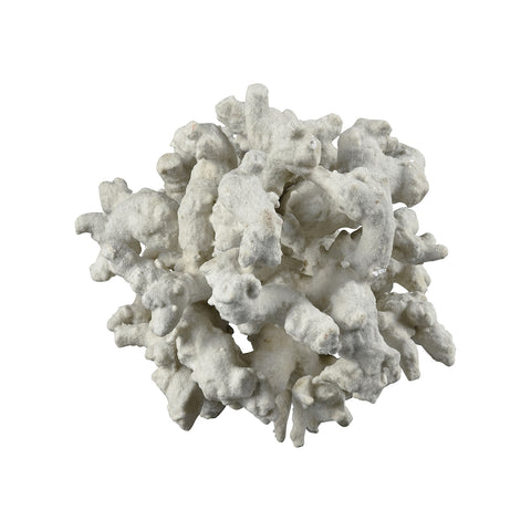 Gnarl Decorative Cluster - White