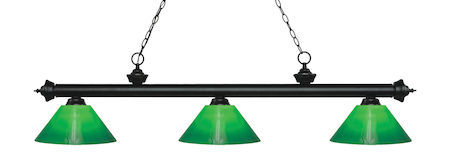 Z-Lite Riviera 3 Light Billiard Light 200-3MB-GCG14