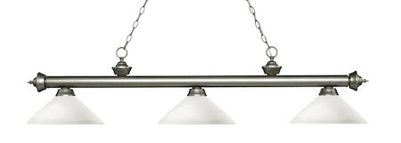 Z-Lite Riviera 3 Light Billiard Light 200-3AS-AMO14