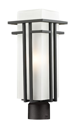 Z-Lite Abbey Outdoor Post Light 550PHM-ORBZ-R