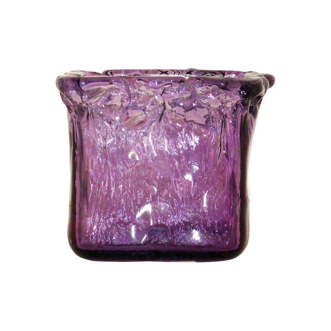 Inca Square Votive In Purple