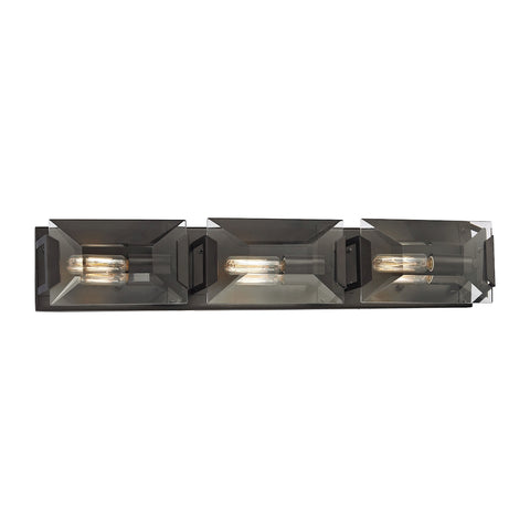 Garrett 3 Light Vanity In Oil Rubbed Bronze