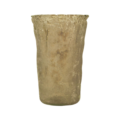 Rhea 12.3-Inch Vase In Textured Fennel