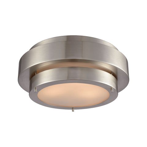 Layers 3 Light Flush In Satin Nickel