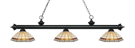 Z-Lite Riviera 3 Light Billiard Light 200-3MB-Z14-35