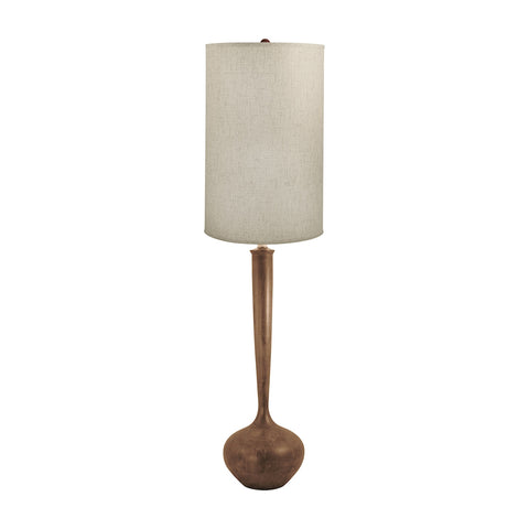 Wooden Tulip Floor Lamp