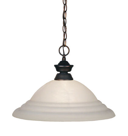 Z-Lite Shark 1 Light Pendant 100701OB-SW16