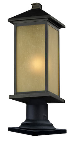 Z-Lite Vienna Outdoor Post Light 548PHBR-533PM-ORB