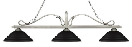 Z-Lite Melrose 3 Light Billiard Light 114-3AS-SMB