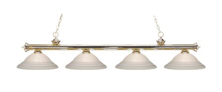 Z-Lite Riviera 4 Light Billiard Light 100704PB-SW16