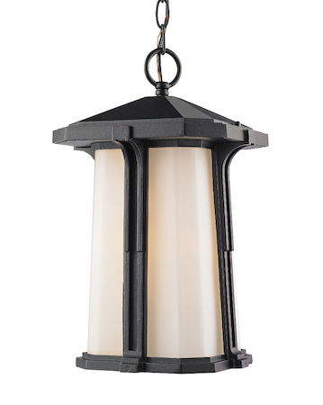 Z-Lite Harbor Lane 1 Light Outdoor Chain Light 542CHM-BK