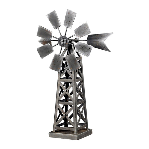 Industrial Wind Mill Decorative Accessory