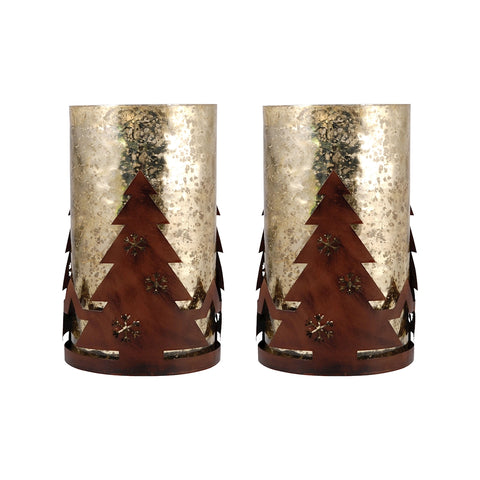 Tree Set of 2 Luminarias