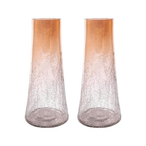 Brandy Set of 2 Vases Small