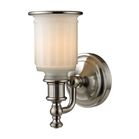 Acadia 1 Light Vanity In Brushed Nickel