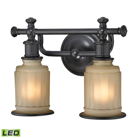 Acadia 2 Light LED Vanity In Oil Rubbed Bronze