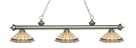 Z-Lite Riviera 3 Light Billiard Light 200-3AS-Z14-35