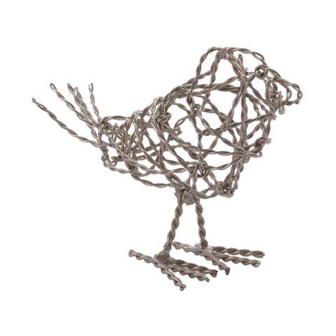 Nickel Scribble Bird - Small