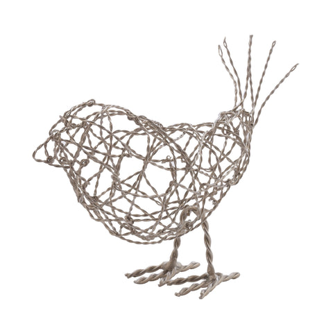 Nickel Scribble Bird - Large