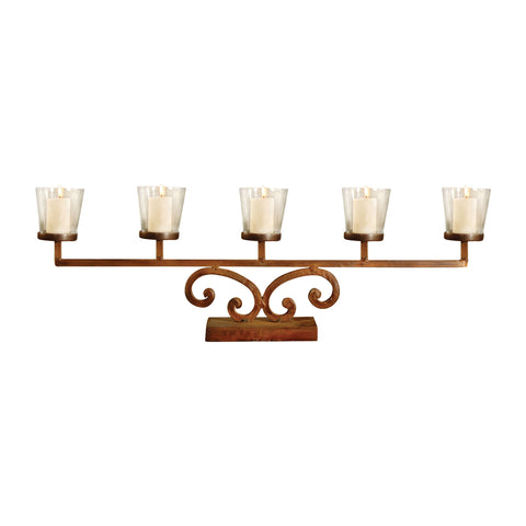 Prairie Votive Mantle Lighting