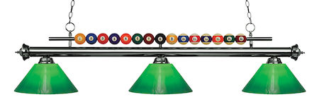 Z-Lite Shark 3 Light Billiard Light 170GM-GCG14