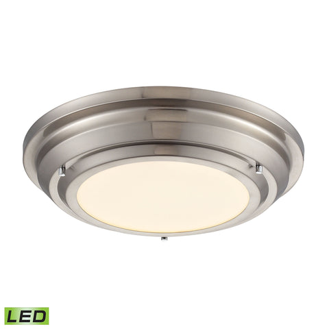 Sonoma 23 Watt LED Flushmount In Brushed Nickel