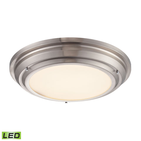 Sonoma 31 Watt LED Flushmount In Brushed Nickel