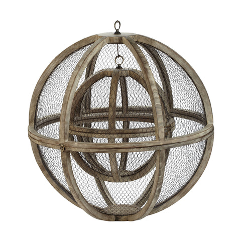 Wire Atlas Spheres - Set of 2