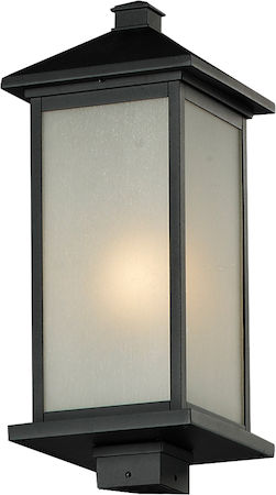 Z-Lite Vienna Outdoor Post Light 547PHB-BK