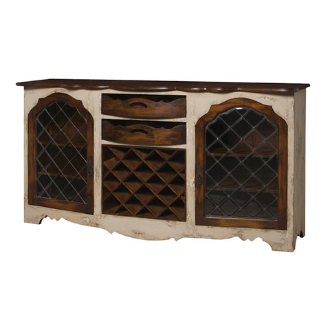 Credenza With Wine Storage