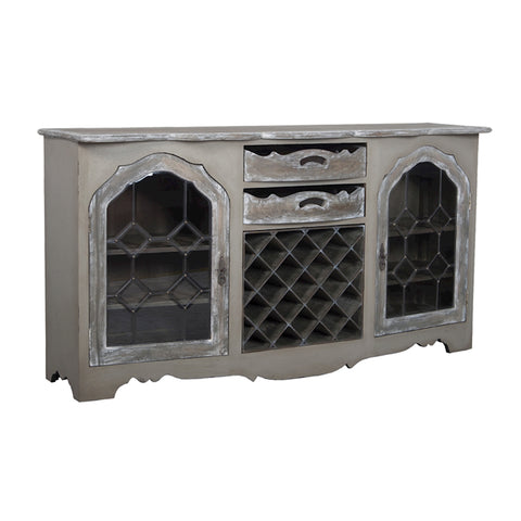 Credenza With Wine Storage