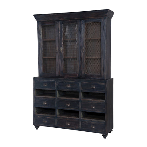 European Farmhouse Display Cabinet