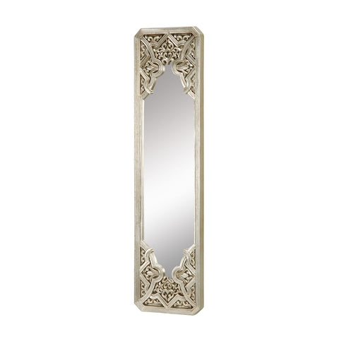 Gothic Mirror In Antique Silver Leaf