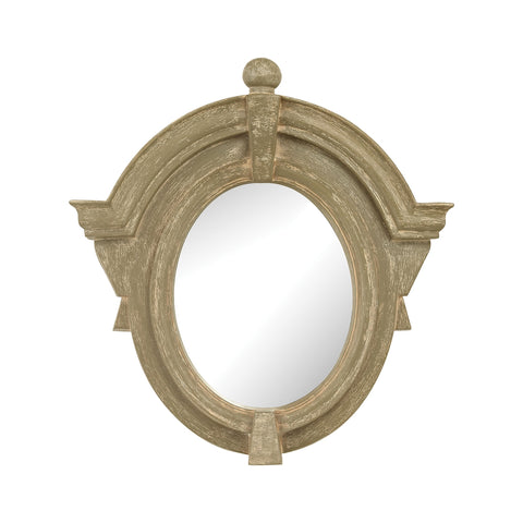 Parisian Dormer Mirror In Warm White