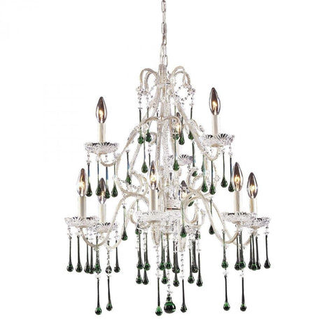 Opulence 9 Light Chandelier Frame