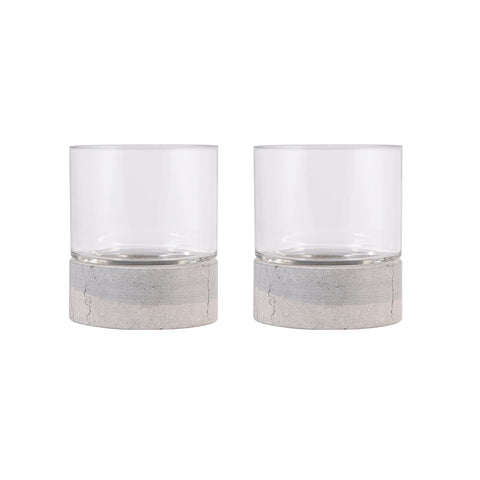 Emerson Set of 2 Pillar Holders