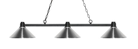 Z-Lite Park Bronze 3 Light Island/Billiard Light 314BRZ-MCH