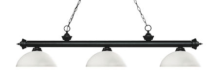 Z-Lite Riviera 3 Light Billiard Light 200-3MB-DMO14