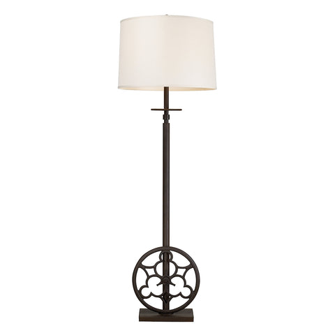 Ironton 3 Light Floor Lamp In Vintage Rust