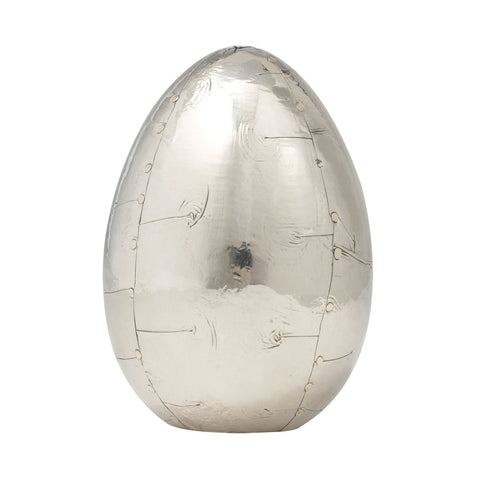 Decorative Royal German Silver Egg - Small